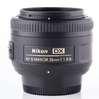 Nikon AF-S DX Nikkor 35mm f/1.8G (käytetty)