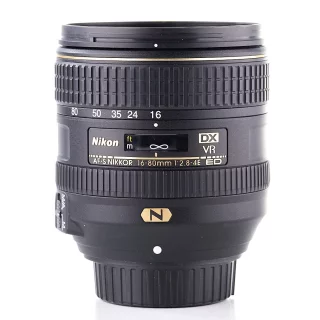 Nikon AF-S DX Nikkor 16-80mm f/2.8-4E ED VR (käytetty)