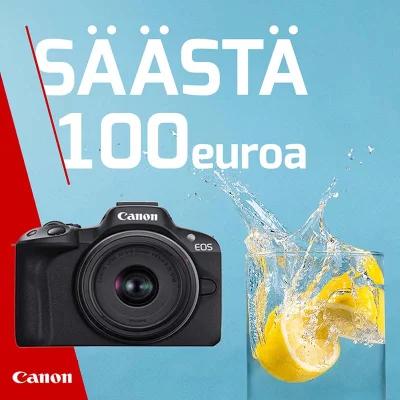 Canon EOS R50 - Kesä Cashback