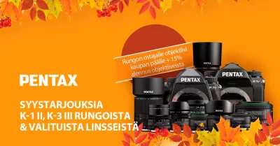 Pentax syyskampanja