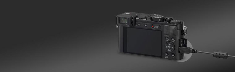 Panasonic LX100 II lataus