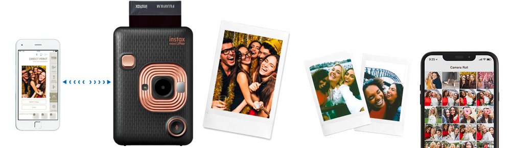 Fujifilm Instax Mini LiPlay mobiiliprintterinä