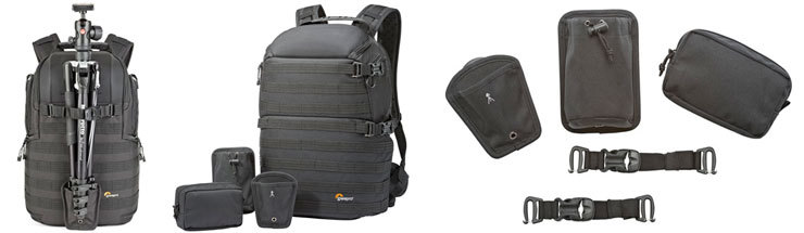 LowePro Protactic 450 lisätarvikkeet