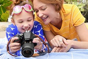 Nikon D3500 sopii perheen pienimmillekin