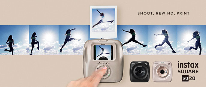 Fujifilm Square SQ20 TimeShift Collage