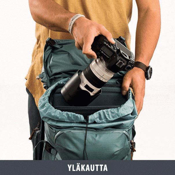 Pääsy yläkautta Shimoda reppuun